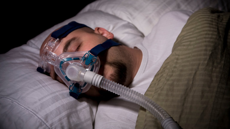 Modafinil and CPAP (continuous positive airway pressure)